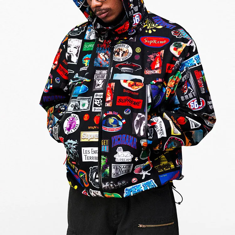 Supreme GORE TEX Stickers Shell Jacket SS21-3