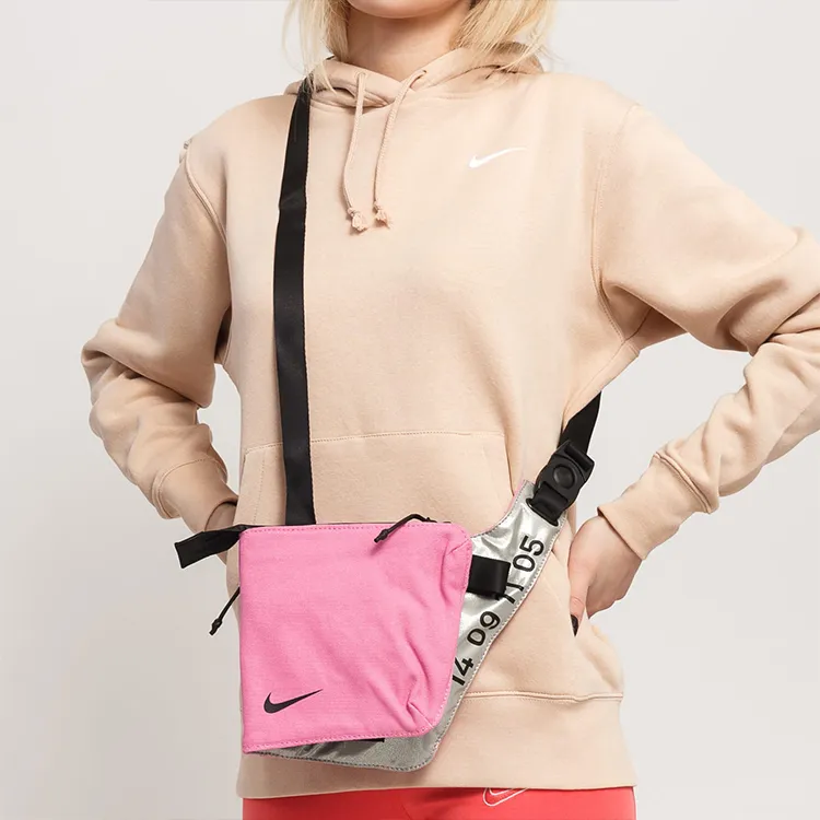 Nike Techwear Fanny Pack Sling Bag Chest Bag Waist Bag Unisex Pearl Pink-7