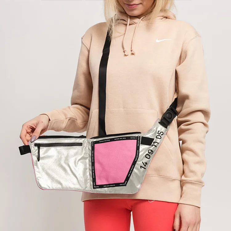 Nike Techwear Fanny Pack Sling Bag Chest Bag Waist Bag Unisex Pearl Pink-4