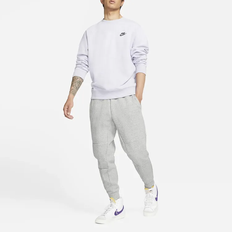 Nike Knitted Sweatpants Men Gray-3