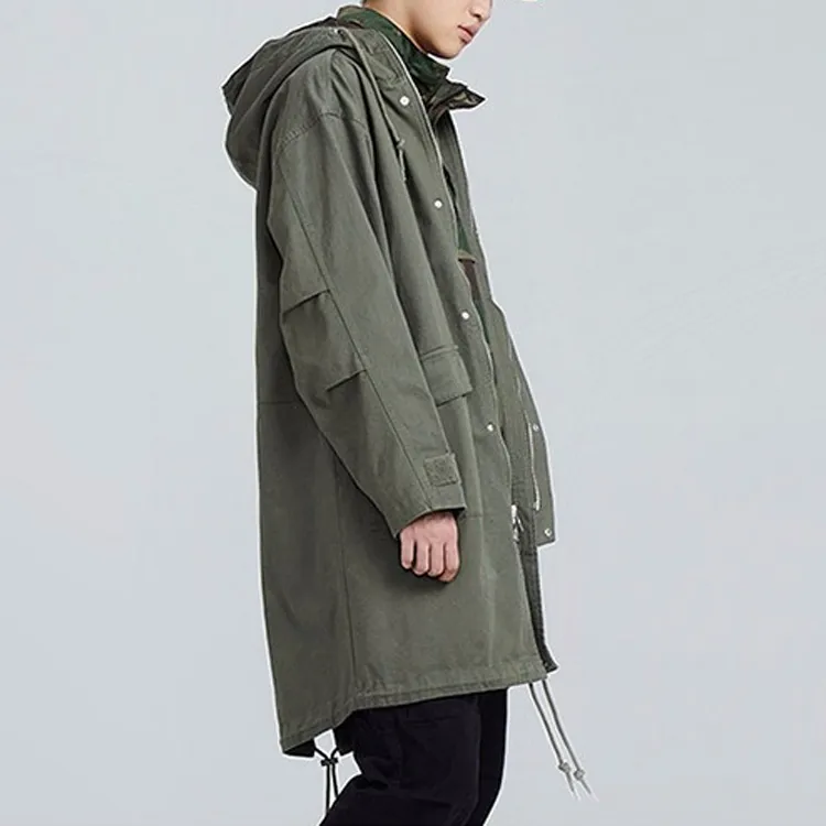 Vans Jackets Men Army Green-4