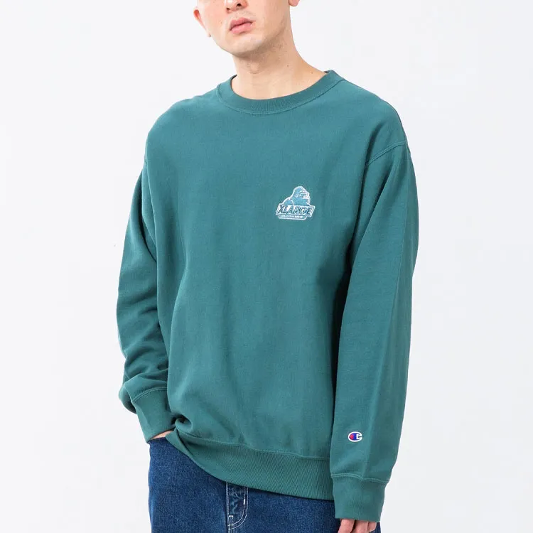 Champion X Xlarge Sweaters Unisex Blue-2