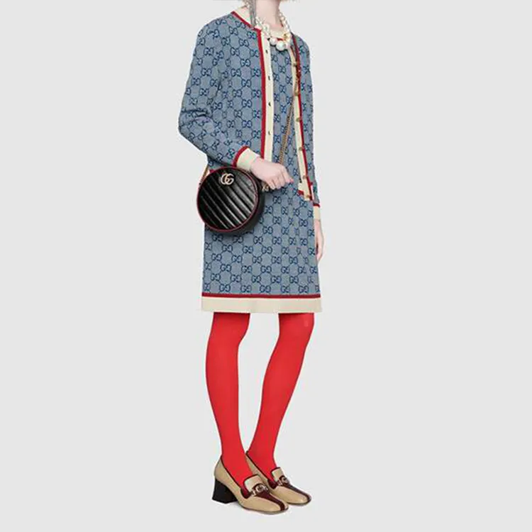 GUCCI Leather Round Bag, Crossbody Bag, Shoulder Bag Women's-8