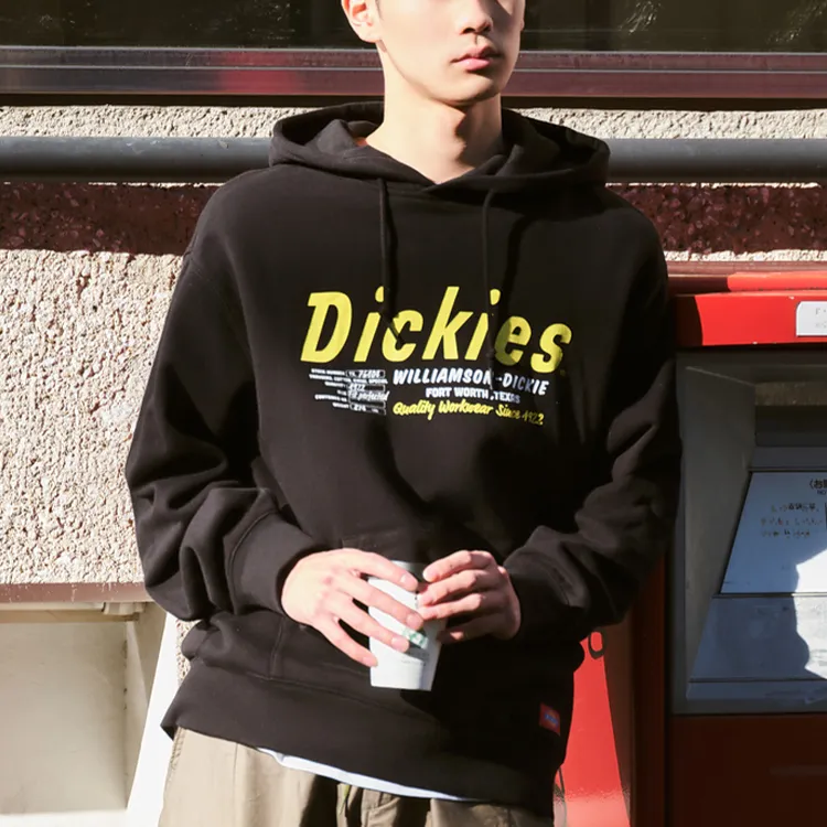 Dickies Hooded Loose Fit Sweatshirt Men's Black-5