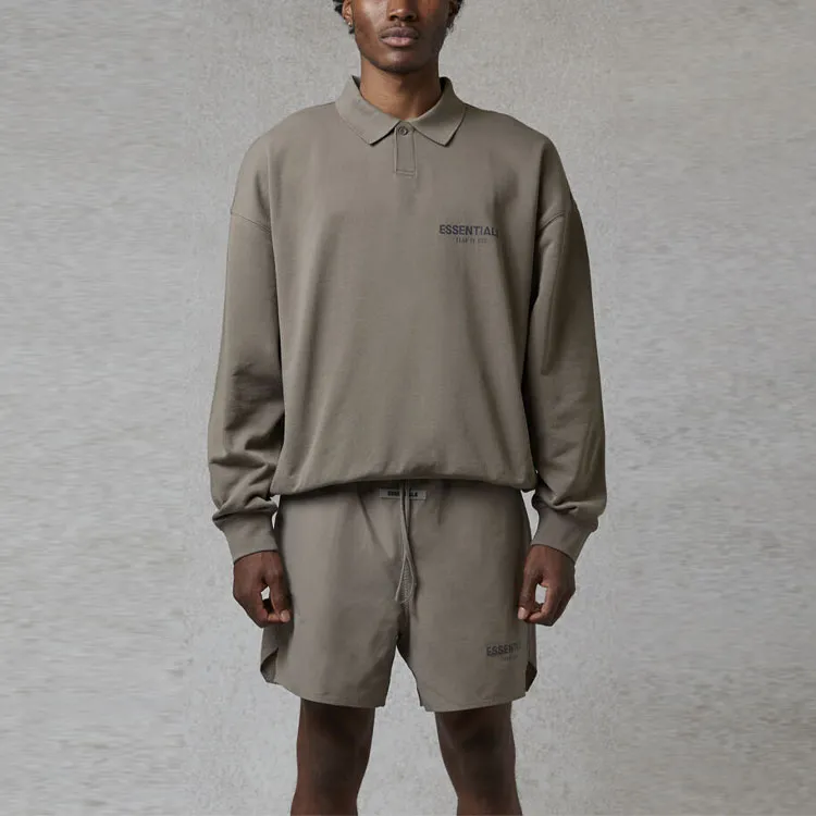 Fear Of God Essentials Long Sleeve Boxy Polo-2