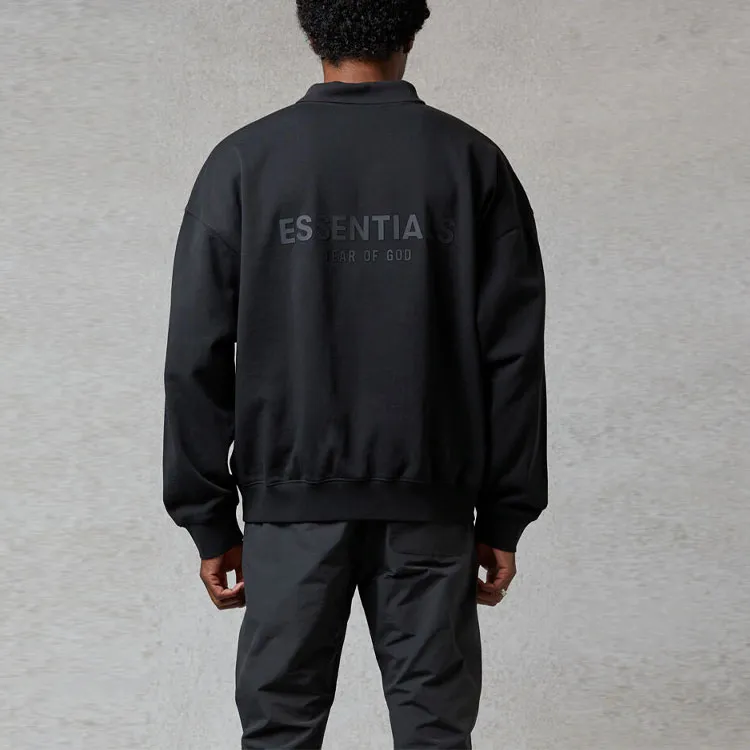 Fear Of God Essentials FW20 Polo Shirt Unisex Black-3