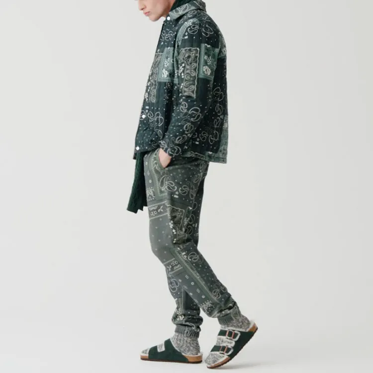 KITH Deconstructed Bandana Quarter Zip-3