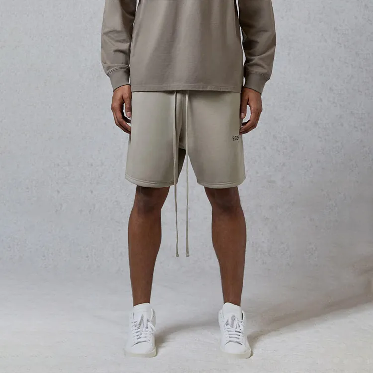 Fear Of God Essentials Casual Shorts Unisex Olive Green-2