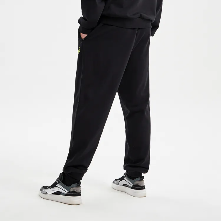 LINING Sports Fashion Collection Knitted Sweatpants Men-4
