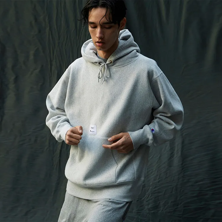 WTAPS X Champion Reverse Weave R Hooded Sweatshirt-1