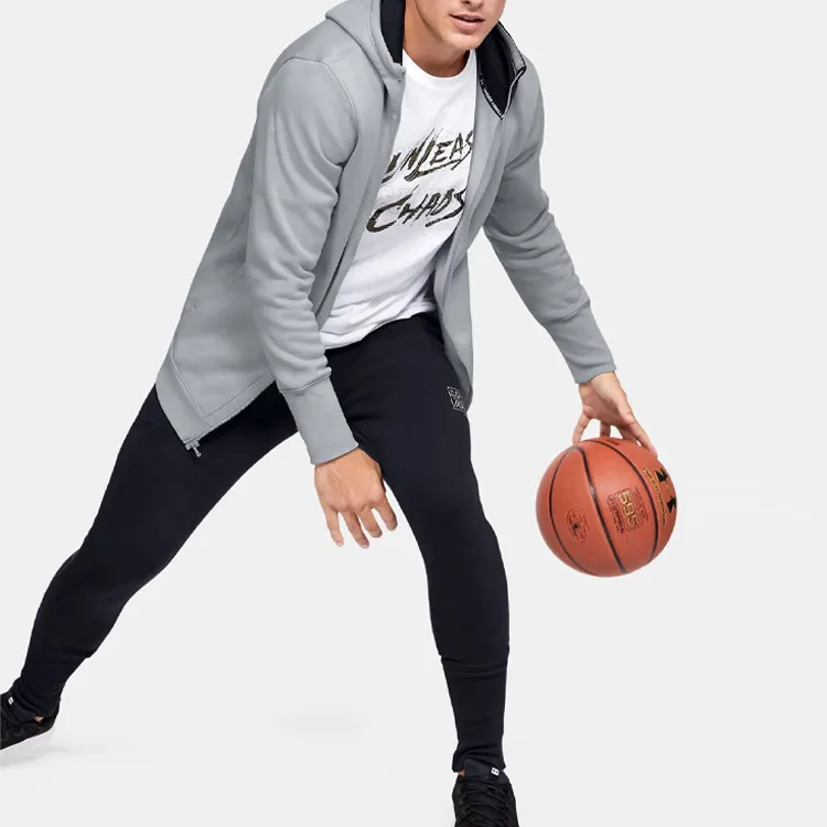 Under Armour Baselin Jackets Men Modern Gray-2