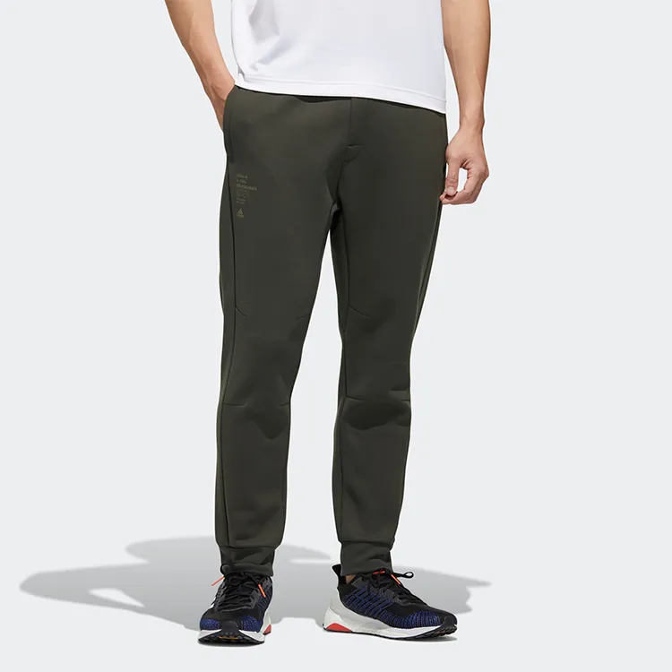 Adidas Knitted Sweatpants Men Army Green-2