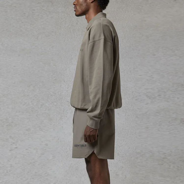 Fear Of God Essentials Long Sleeve Boxy Polo-3