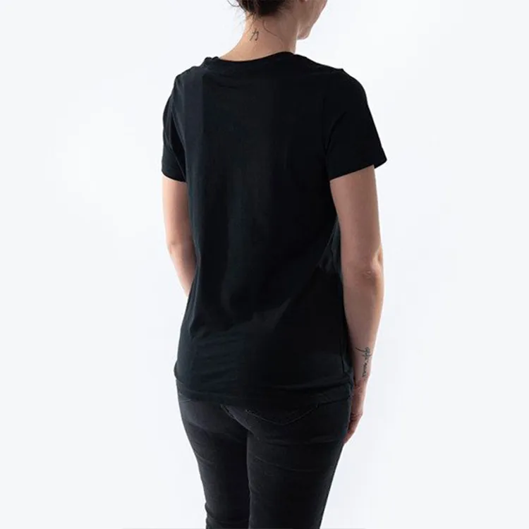 Converse Set in Sleeve T Shirt Women's Black-2