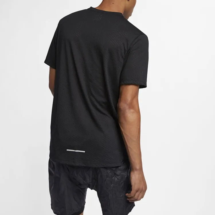Nike T Shirts Men Black-3
