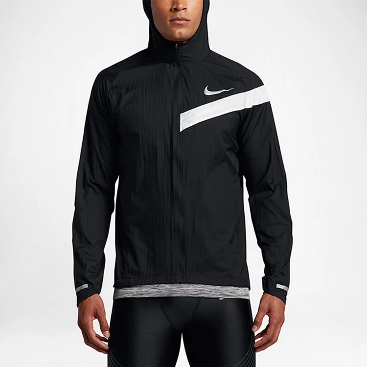 Nike Jackets Men Black-2