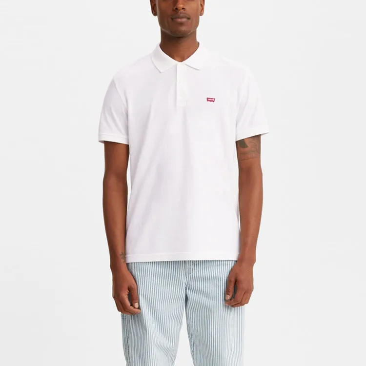 Levis Polo Shirts Men White-2