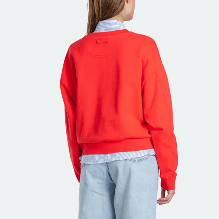 Levis Sweatshirts Women's Red-7