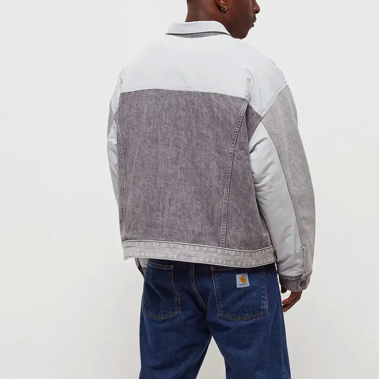 New Balance X Levis Jackets Men Gray-5