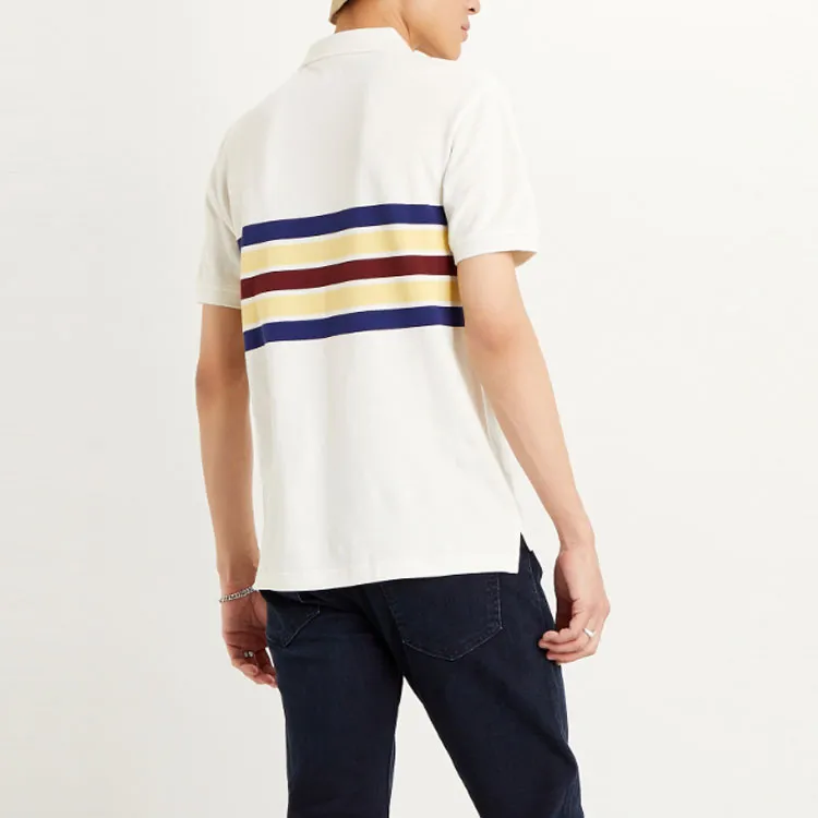 Levis Polo Shirts Men White-3