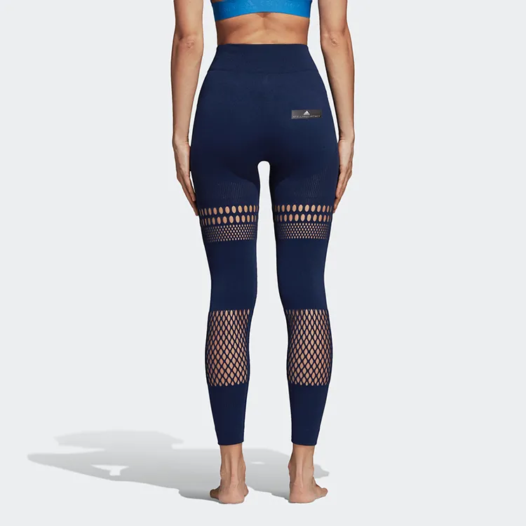 Stella Mccartney X Adidas X Stella McCartney Co titled Series Sports Pants Women's Dark Indigo-4