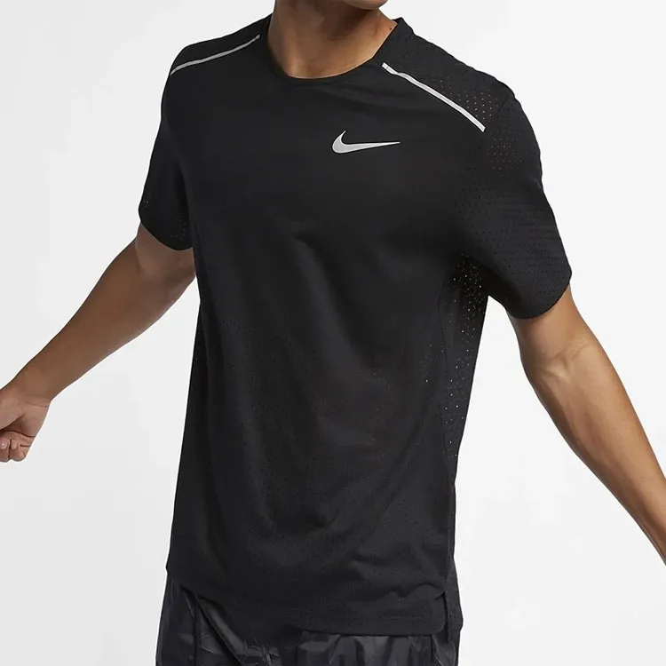 Nike T Shirts Men Black-2