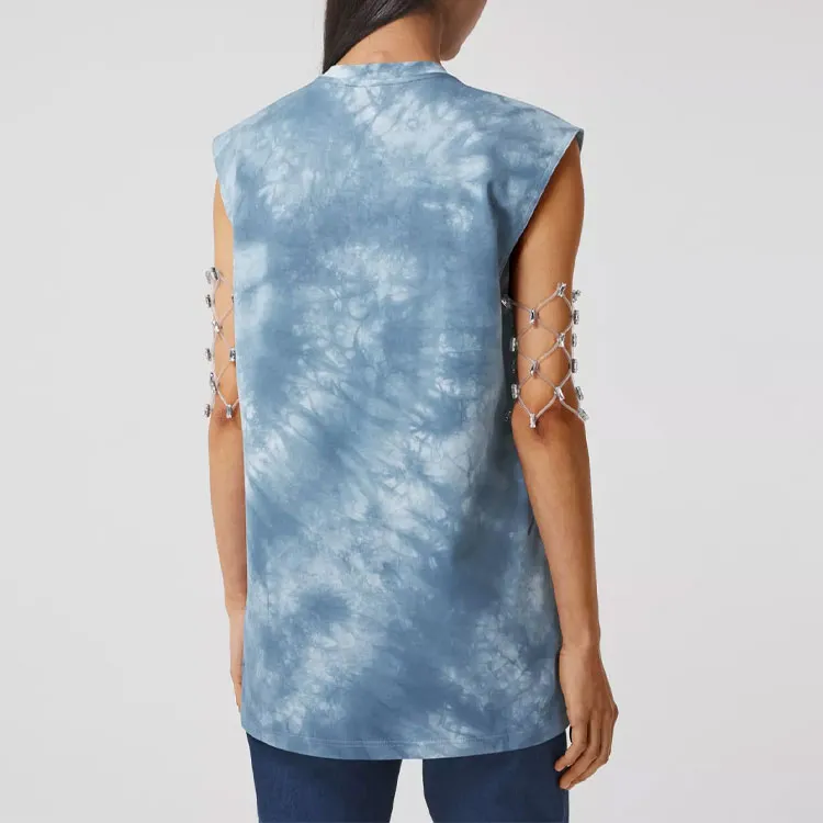 Burberry T Shirts Women's Ink Blue-4