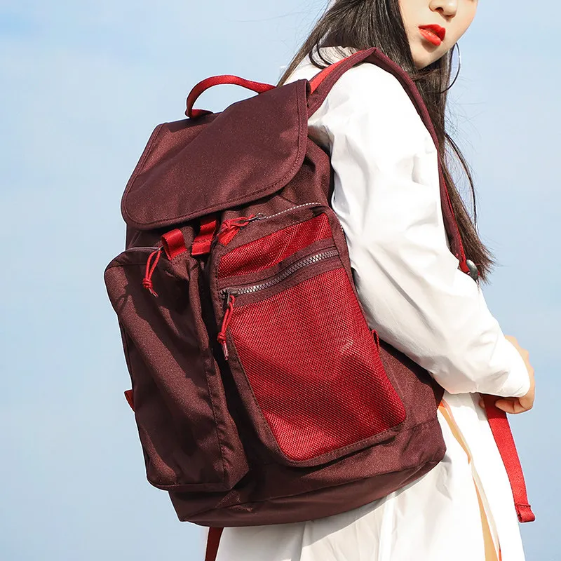 Converse Backpacks Black Currant Red-4