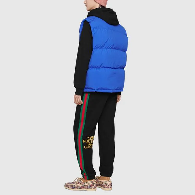 GUCCI X The North Face Web Print Cotton Jogging Pants-4