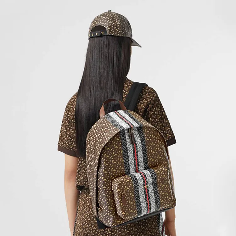 Burberry Polyamide Backpack Regular Men's Brown-3