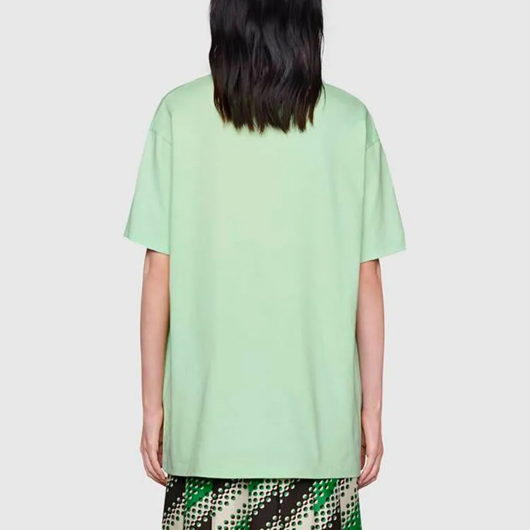 GUCCI Epilogue Series T Shirt Women's Mint Green-2