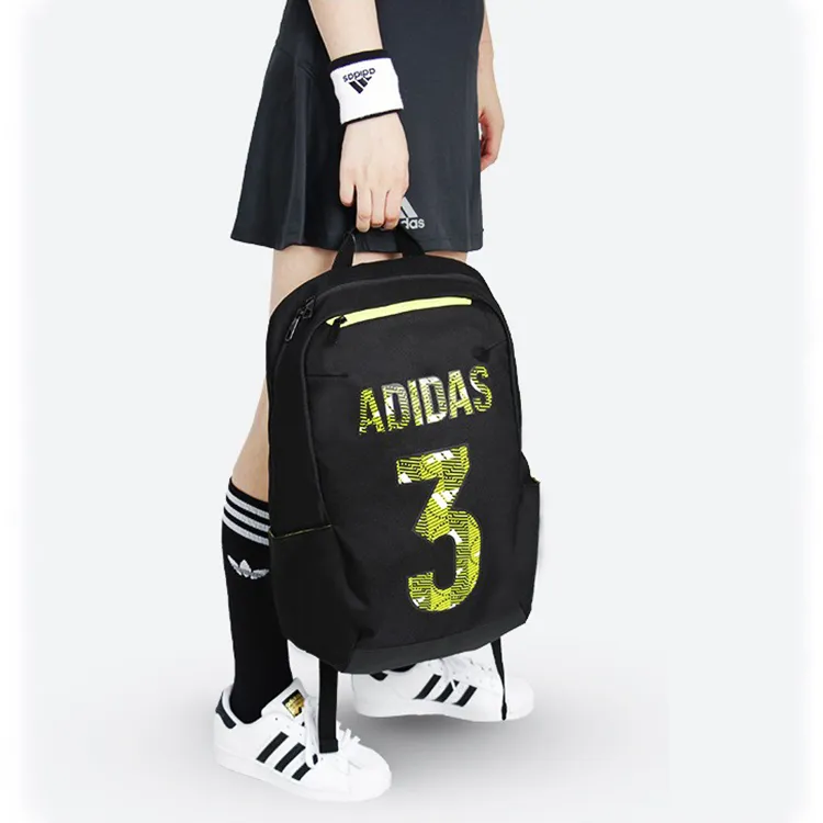 Adidas Polyester Backpack Regular Men's Black-3