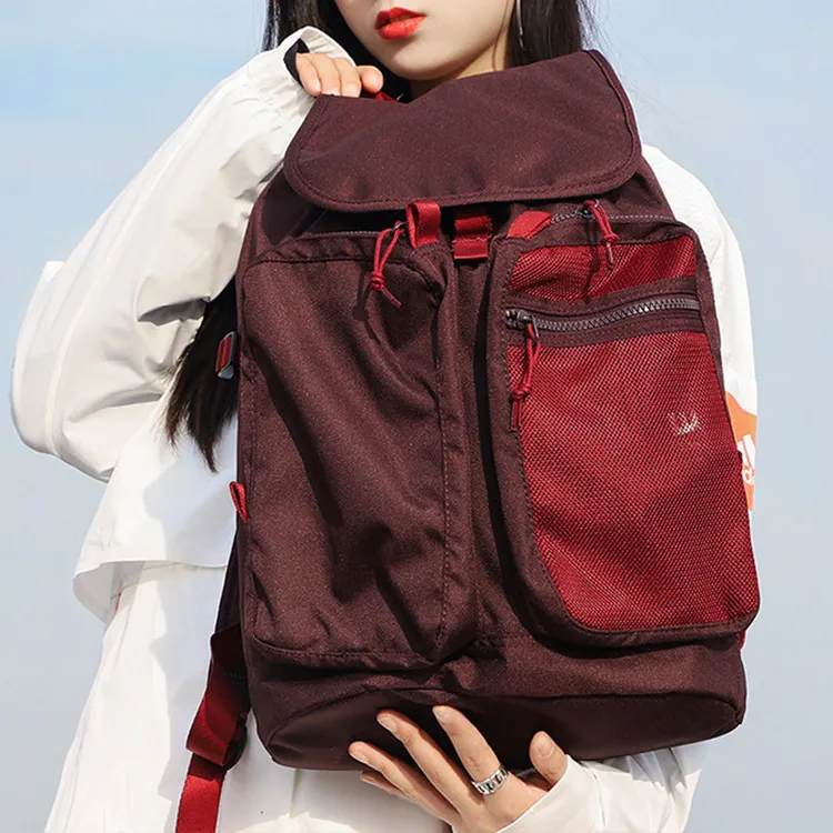 Converse Backpacks Black Currant Red-5