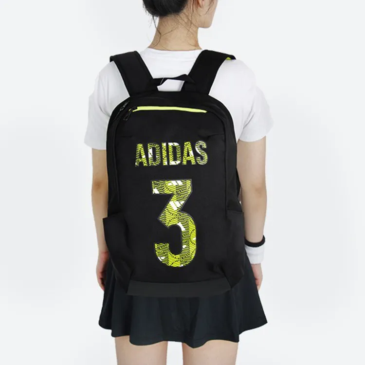 Adidas Polyester Backpack Regular Men's Black-4