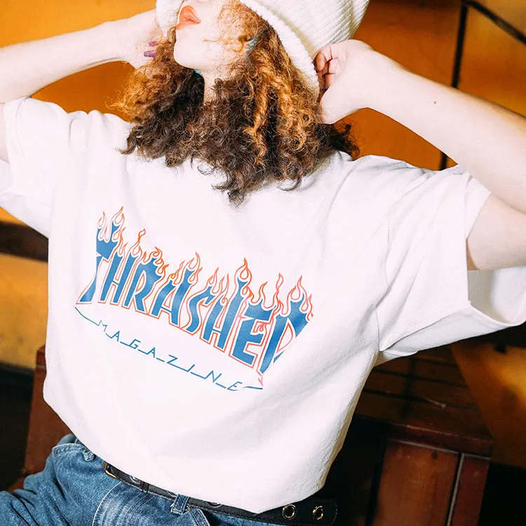 Champion X Thrasher T-Shirts Unisex-1