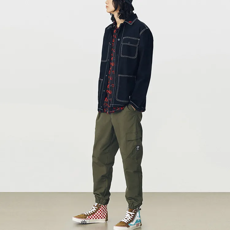 Vans Jackets Men Black-4