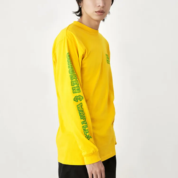 Vans T Shirts Men Yellow-3