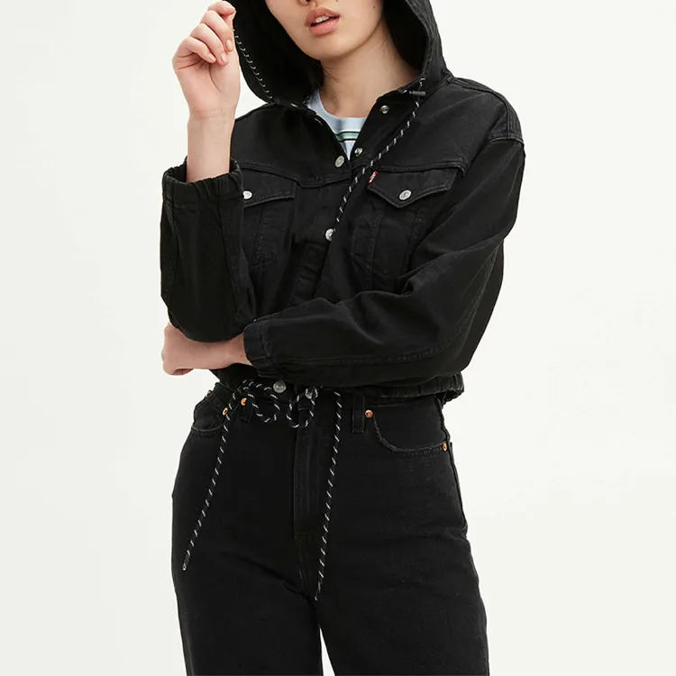 Levi's Denim Jacket Women's Black-2