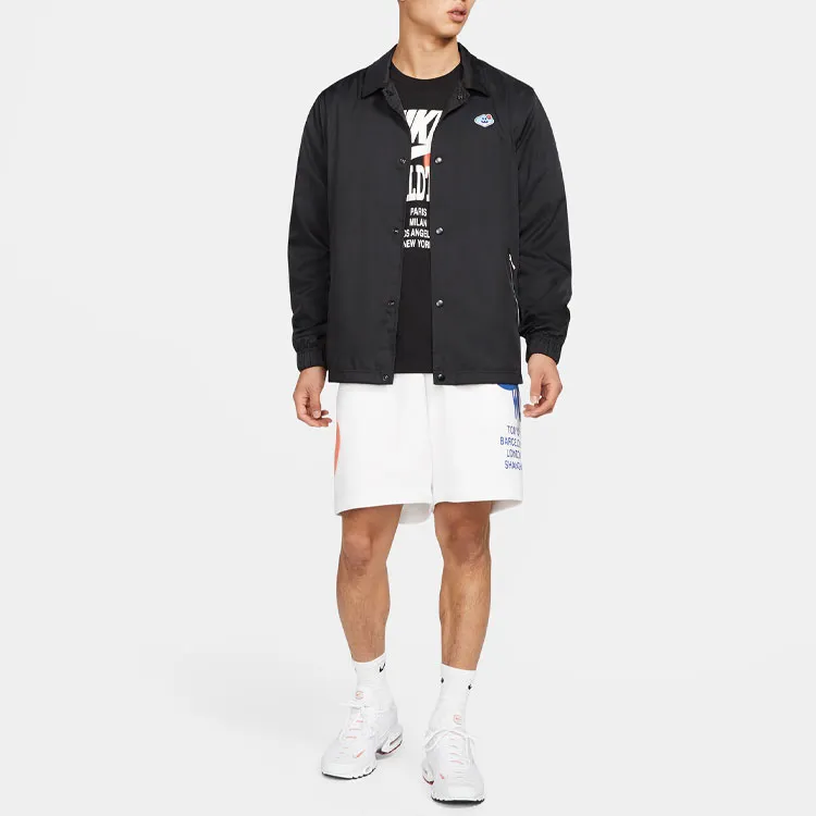 Nike Jackets Men Black-2