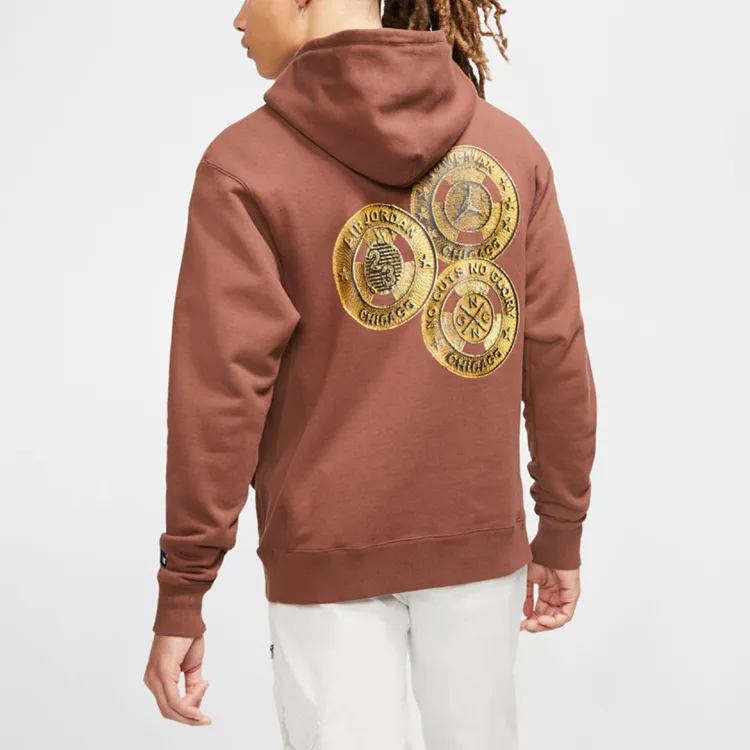 Jordan All Star Artist Sweatshirts Men Coffee-4