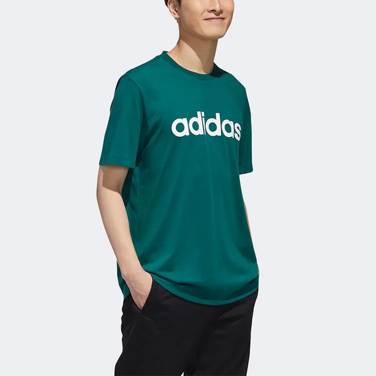 Adidas Neo T Shirt Men's Forest Green-5