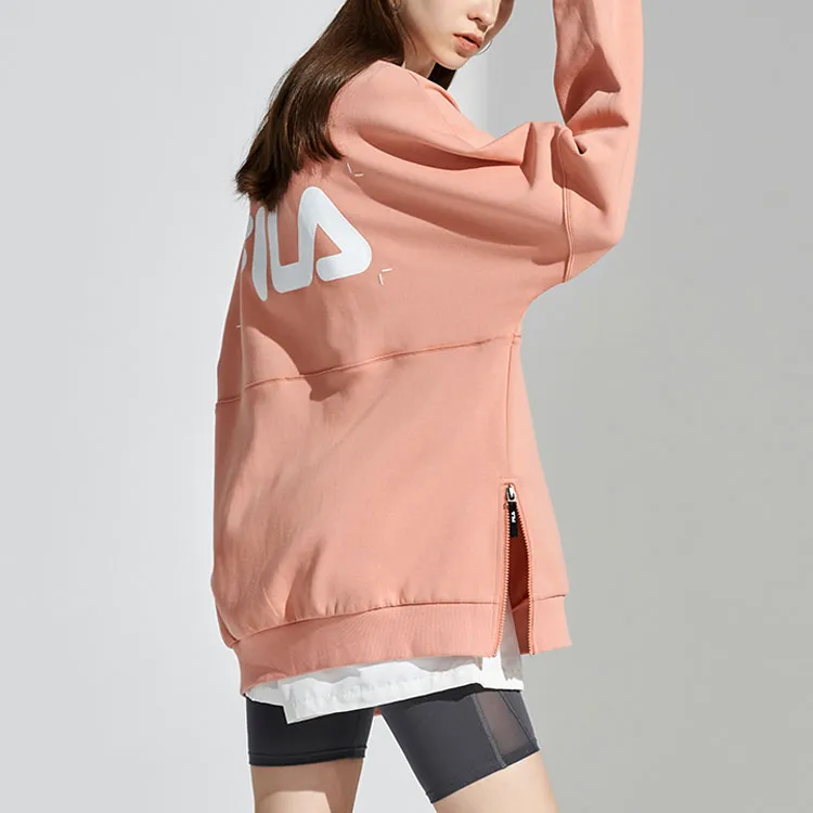 FILA FUSION Sweatshirts Unisex Pink-3