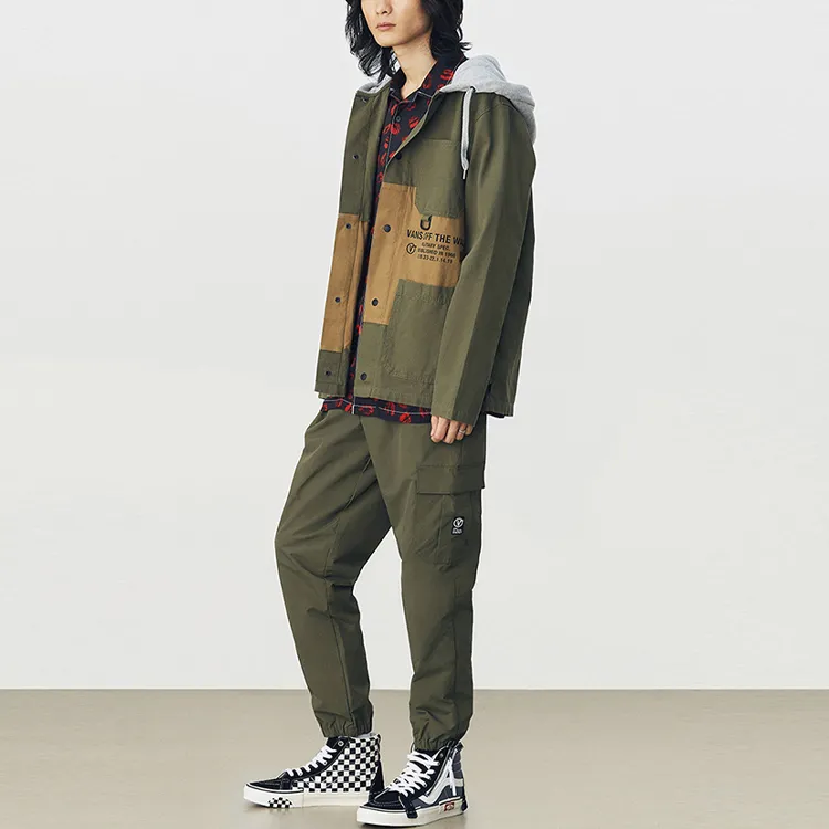 Vans Jackets Men Army Green-4