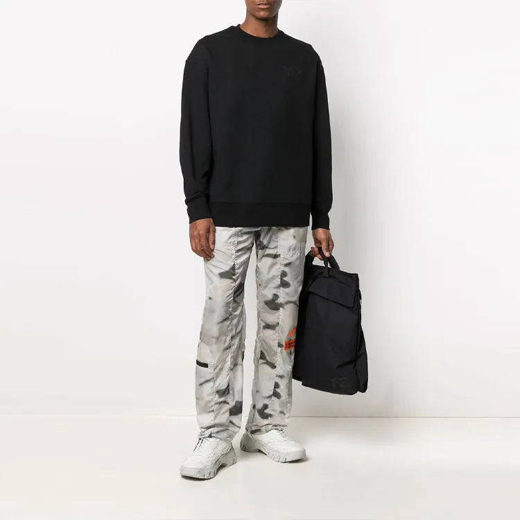Y 3 Sweatshirts Men Black-4