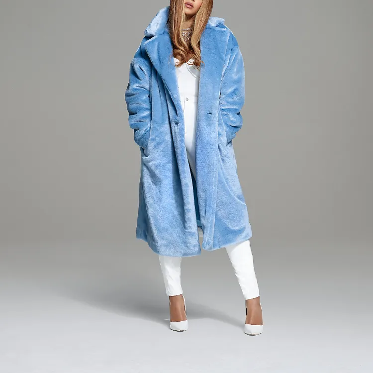 Adidas Ivy Park Faux Fur Coat All Gender-2