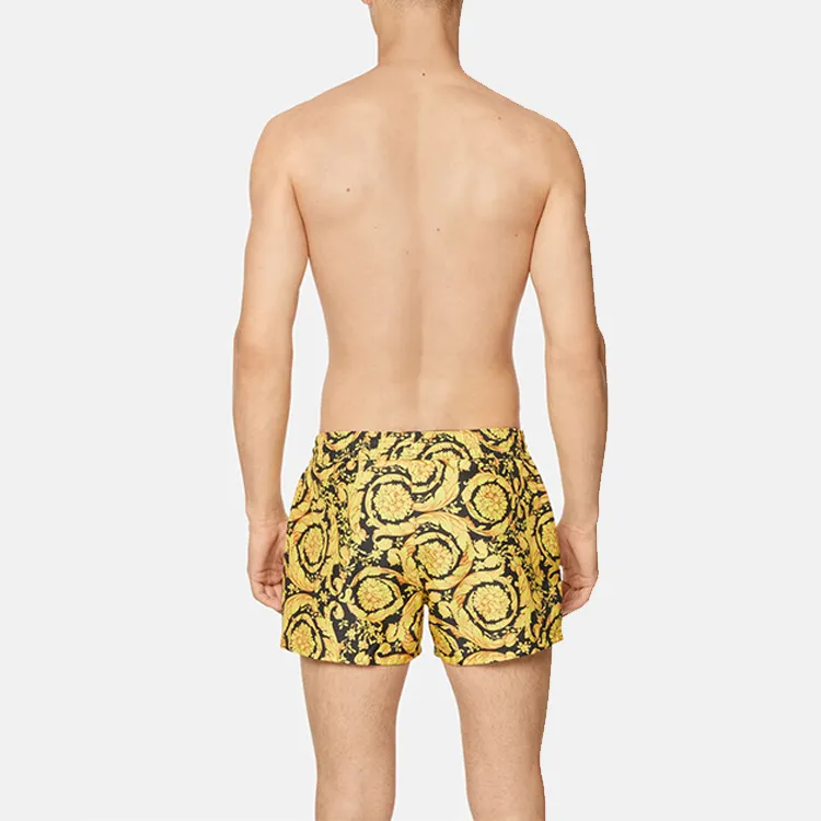 VERSACE Barocco Printed Swim Shorts-3