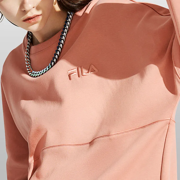 FILA FUSION Sweatshirts Unisex Pink-2