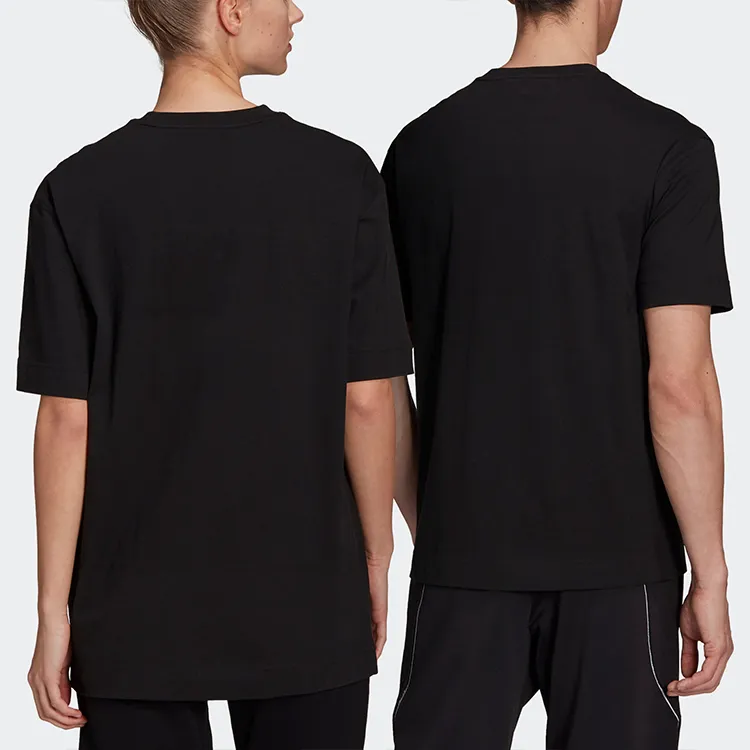 Y 3 T Shirts Unisex Black-1