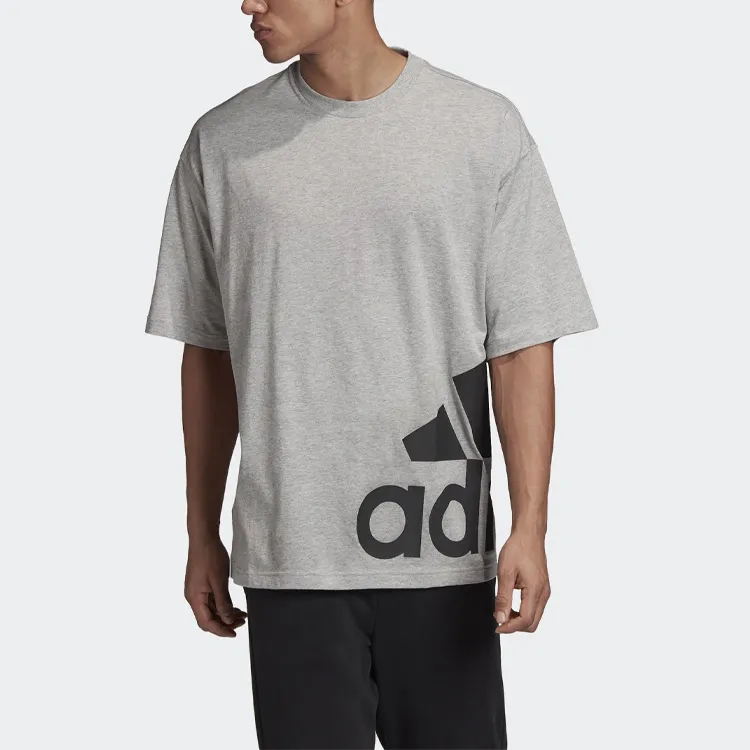 Adidas T Shirts Men Gray-2
