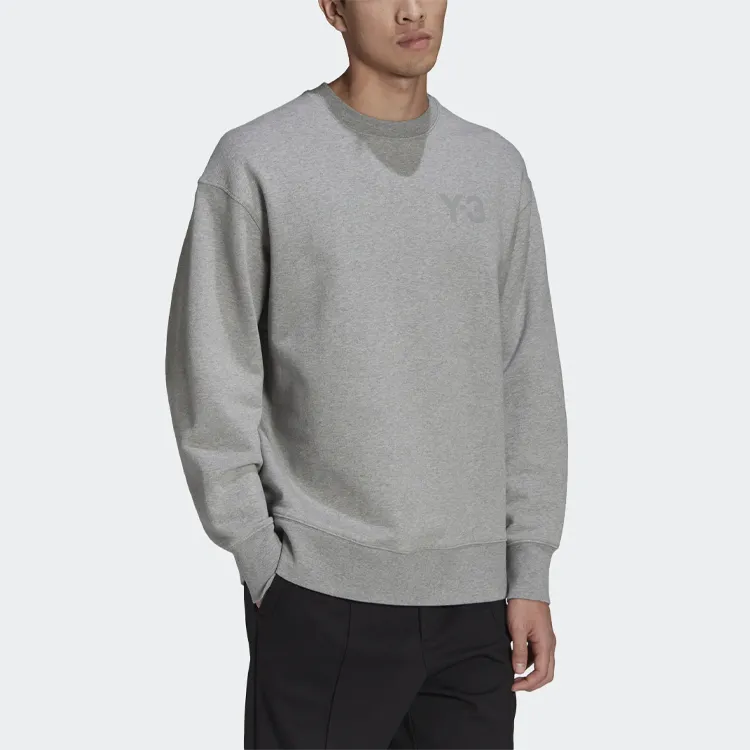 Y 3 Sweatshirts Men Gray-3